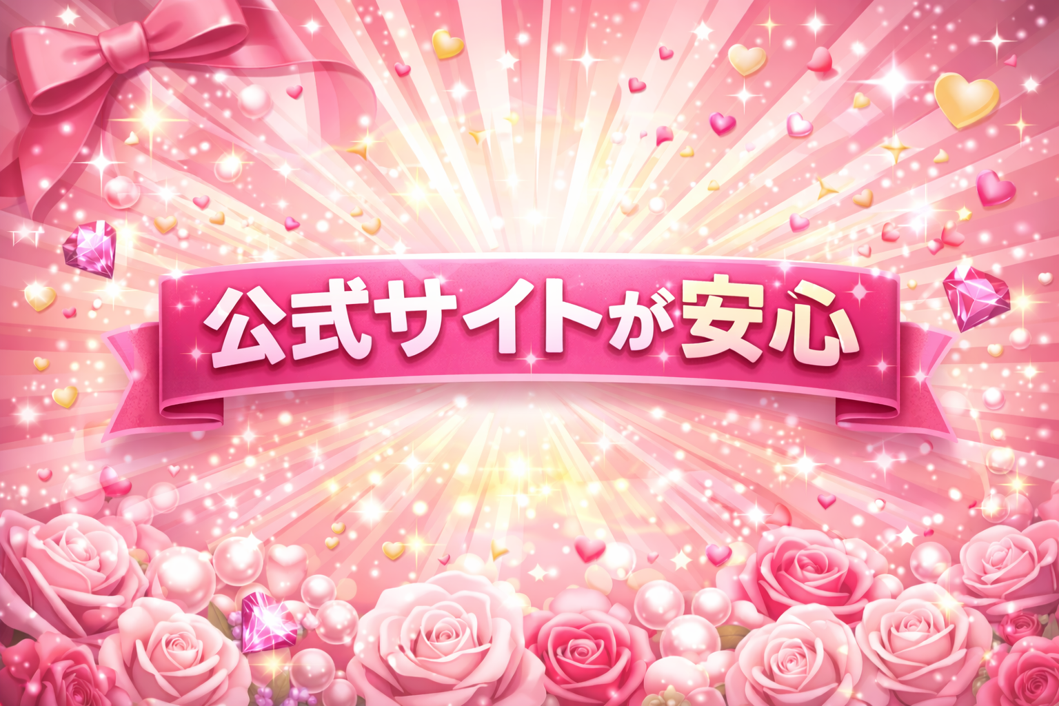 公式サイトが安心